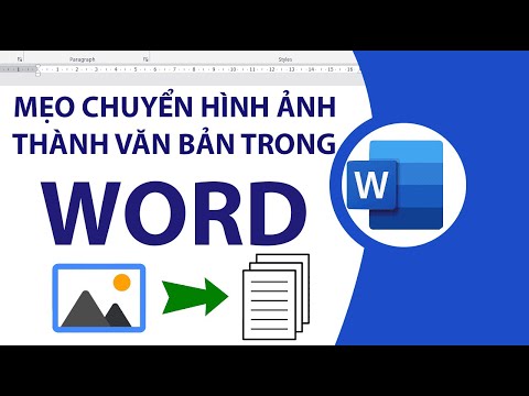 Mẹo Chuyển Hình Ảnh Thành Văn Bản Trong Word