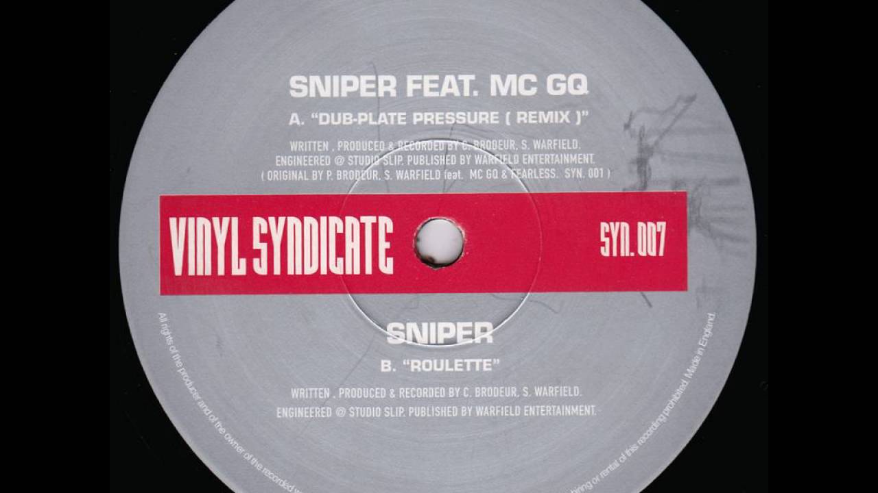 Sniper feat. MC GQ - Dub-Plate Pressure (Remix) auf YouTube ansehen Sniper feat. MC GQ - Dub-Plate Pressure (Remix) auf YouTube ansehen