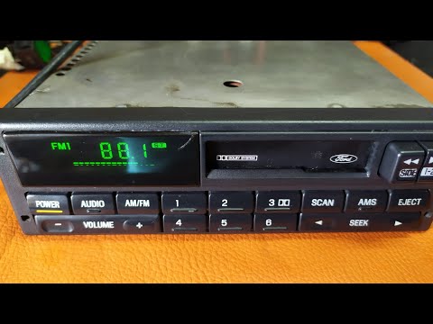 Estereo radio AM FM Cassette Dolby Ford Mustang Windstar Topaz Ghia Econoline