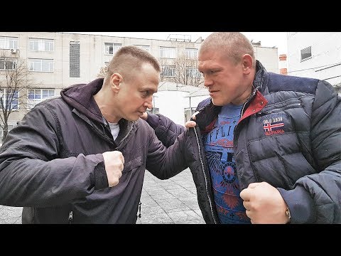 Качок разбил нос бойцу  Макс Новоселов против Димы Пономаренко