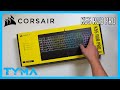 Dballage et prsentation du clavier gaming corsair k55 rgb pro avec reposepoignet