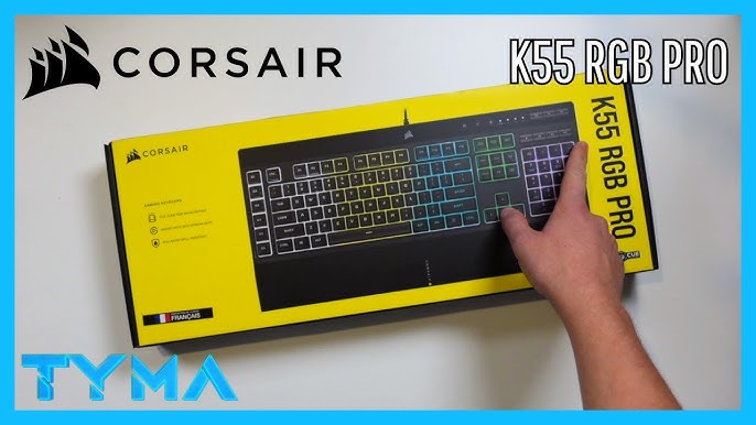 Clavier gamer CORSAIR K55 RGB Pro