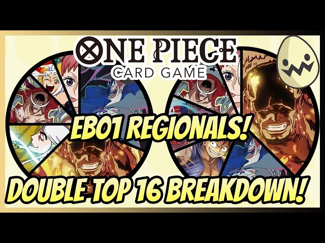 One Piece Card Game: Double EB01 Regionals! @cartamagica_tv @Tak-GamesAu class=