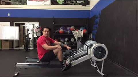 Rowing: pull and recovery