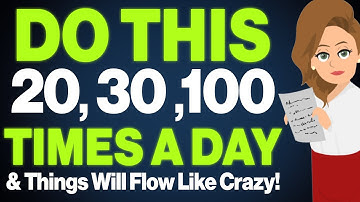 Do This 20,30,100 Times a Day and Things Will Flow Like Crazy! 🪄 Abraham Hicks 2025