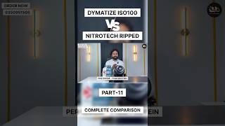 #11 Dymatize ISO100 vs Nitro-Tech Ripped | Best Whey Protein for Fat Loss #shorts #wheyprotein