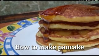 How to make pancake | procedure text