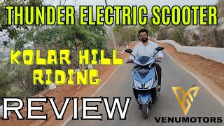 Venu Motors | Thunder Scooter Hill Riding