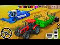 Modern Tractor Farming Simulator | New Indian Tractor Driving Games | Android Gameplay