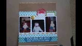 Scrapbook layout share, finally!