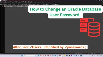 How to Change an Oracle Database User Password | SQL Plus, SQLcl, & SQL Developer