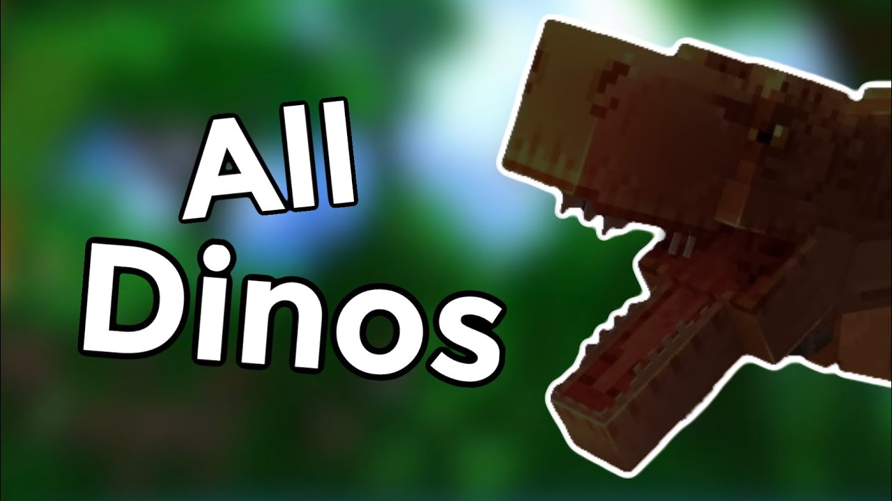 minecraft jurassic world dlc all