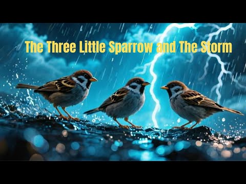 The Three Little Sparrows and the Storm | Heartwarming Moral Story for Everyone #foryou #viral