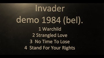 Invader - demo 1984 (bel)