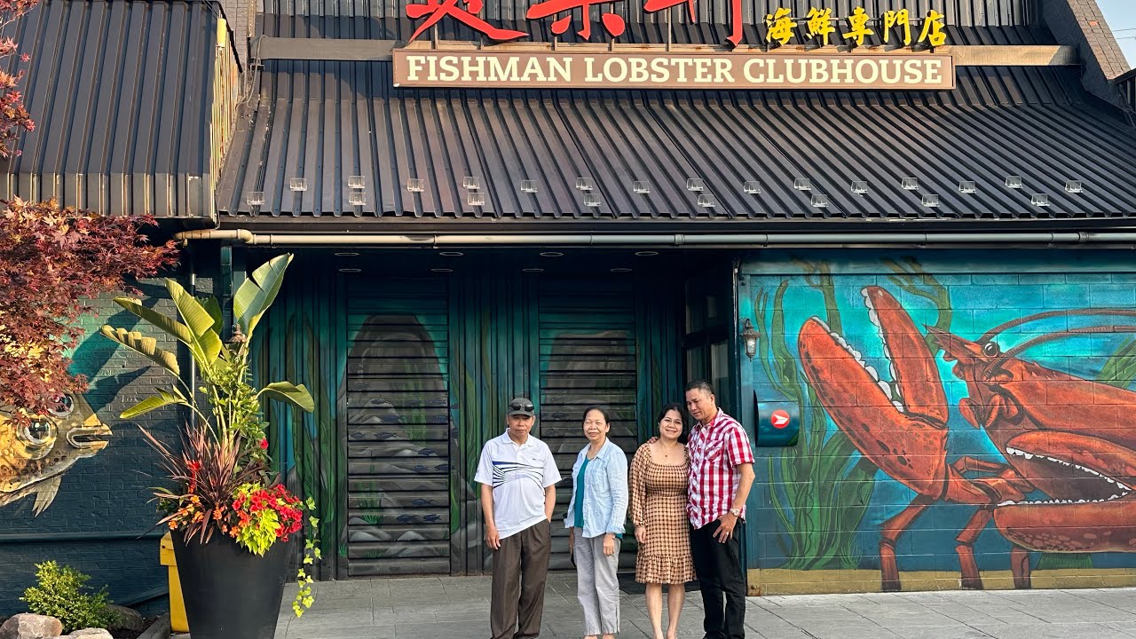 Fisherman lobster clubhouse restaurant in canada ( Nhà hàng đồ biển nổi