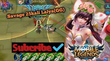 Cheat Hero Layla dapat Savage 25kali(GG + Parallel Space)