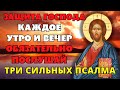 ОБЯЗАТЕЛЬНО КАЖДОЕ УТРО И ВЕЧЕР! СЛУШАЙ ЭТИ Защитные молитвы Господу Псалмы 26 50 90