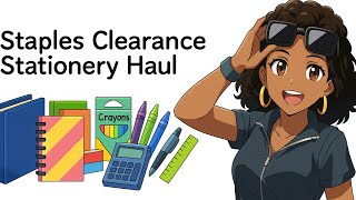 Staples Clearance Stationery Haul! 