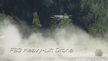 FB3 Heavy-Lift Cargo Drone - 100 kg payload