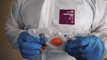 Testing for Asbestos using Asbestos Sample Kit (AsbestosSampling.com)