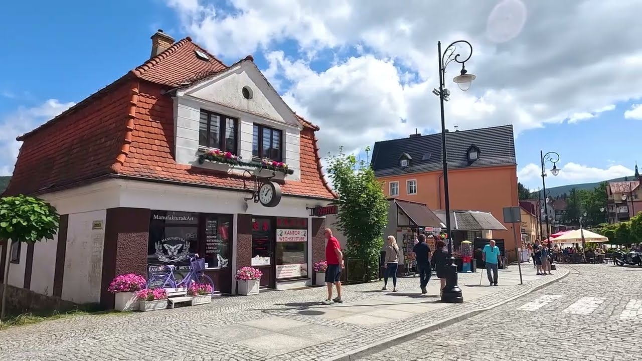 Świeradów-Zdrój | Wirtualny Spacer | LATO 2025 [4K UltraHD]