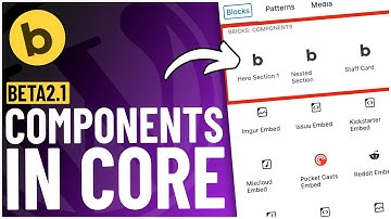 How to Use Bricks Components in WordPress Gutenberg!