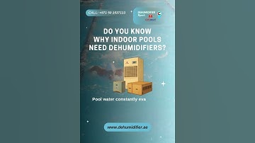 Pool Room Dehumidification Systems for Healthier Indoor Swimming Spaces.