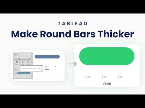 Using Lines for Rounded Bars in Tableau? Here’s How to Make Them Thicker