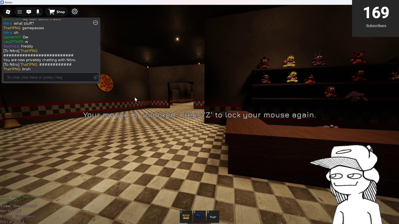 Foxy from FNAF Doom LIVE!