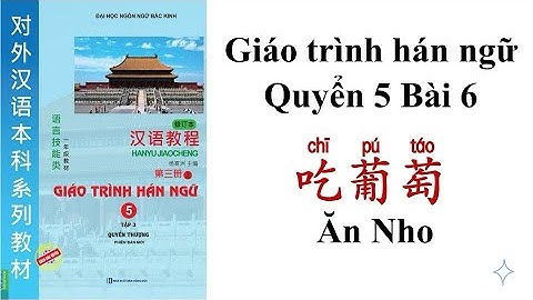 File nghe giáo trình Hán ngữ quyển 5 bài 6| Hán 5 bài 6 Pinyin Luyện nghe tiếng Trung cao cấp