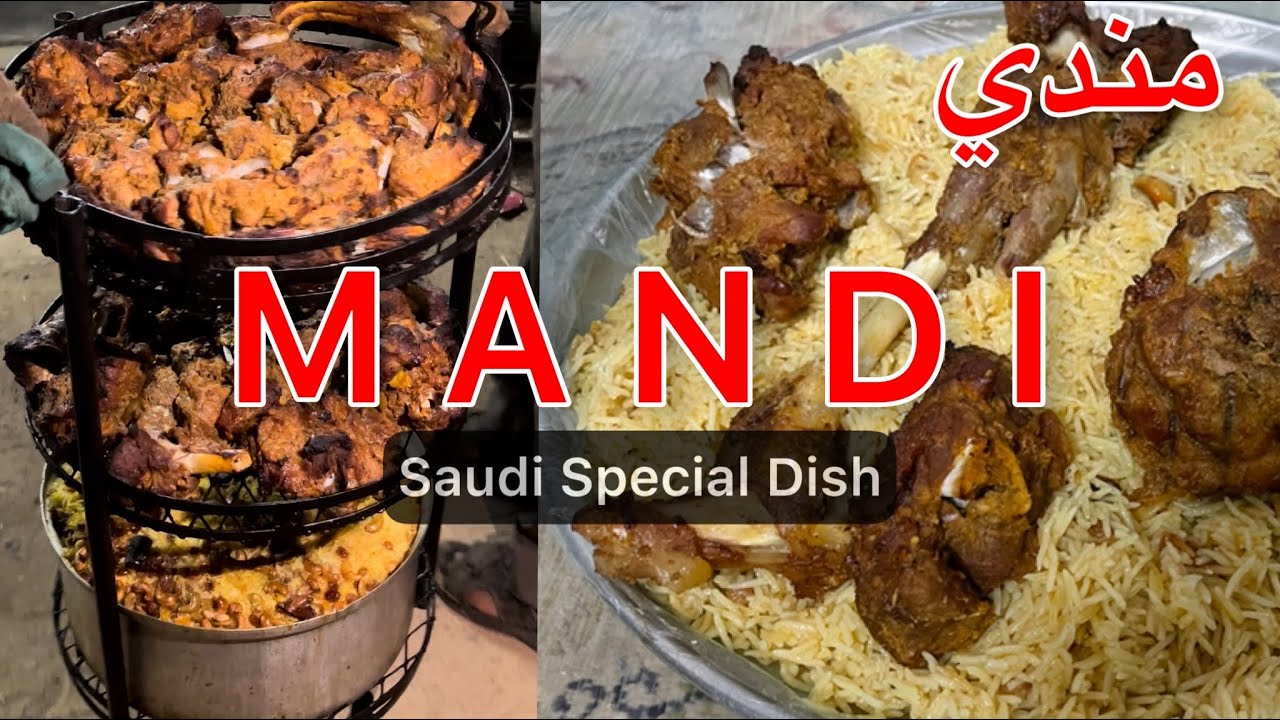 Goat Rib Mandi Making Full Goat Mandi in Saudi Village || Saudi Special Dish Mandi ...