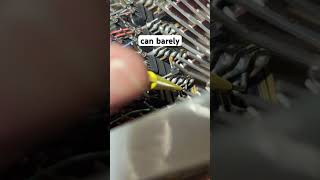 Finding the broken solder joint among millions of them.