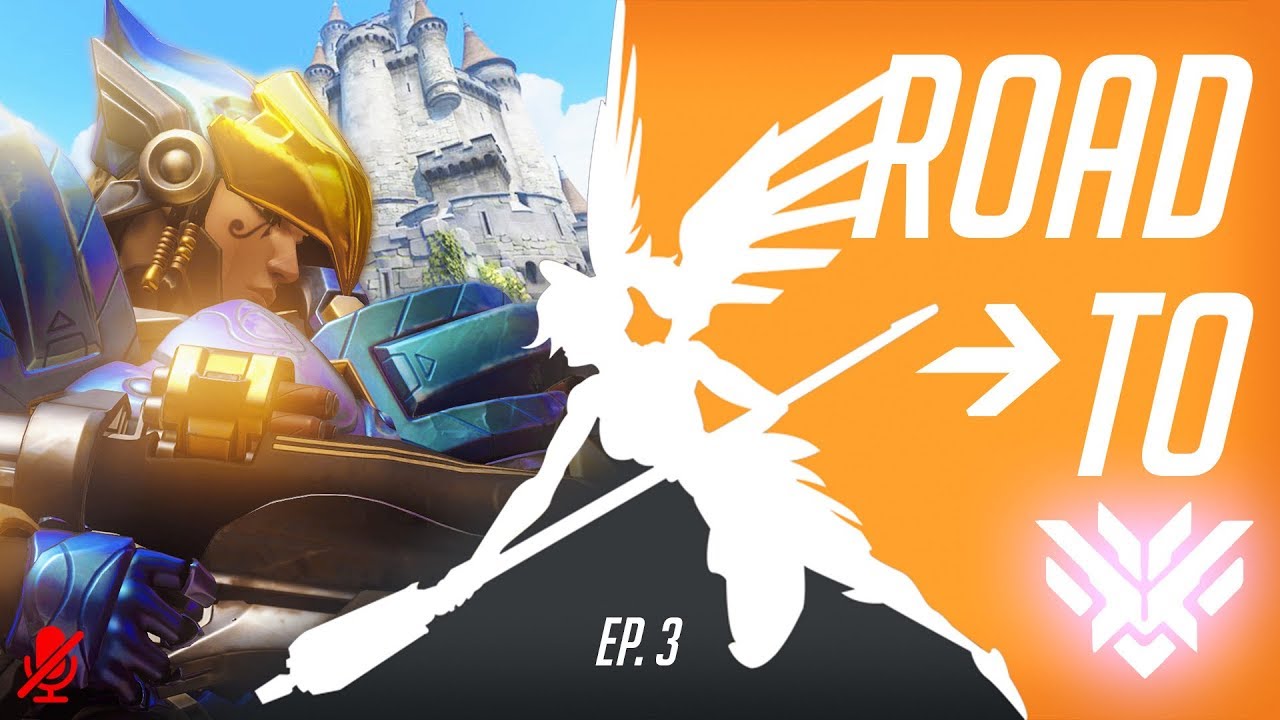 Eichenwalde PharMercy w/ C9 PvPX, AceofSpadesOW | Road to Top 500 EP.3 | ft coreymawf as Mercy