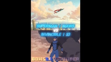 MAWS Superman vs Invincible