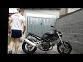 Ducati monster 600 city dark  ripartita 