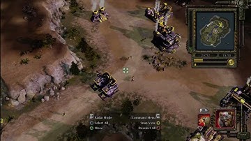 C&C Red Alert 3 - Beating Brutal Allies Using Bears And Engineers Only [HD]