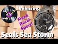 38mm of Sexy Sea Storm Goodness!  Unboxing the Fixed Bezel from Seals Watch Co.