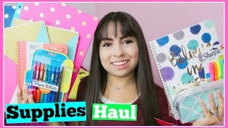 Back To School Supplies Haul 2016!