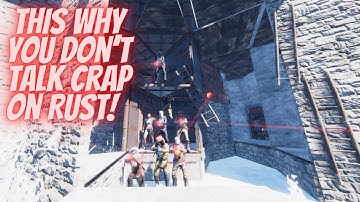 Online Raiding trash talkers Rust console edition!