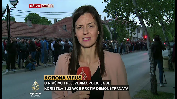 Marinović: Građani se okupljaju ispred Centra bezbjednosti u Nikšiću