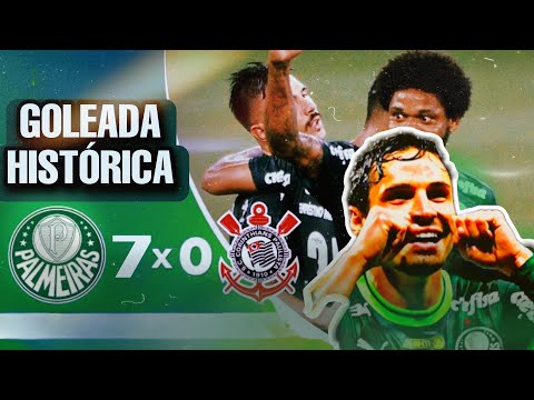 Corinthians faz goleada histórica contra o Palmeiras e vai à final