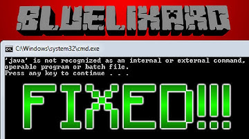 How to Fix - "java is not recognized as an internal or external command."