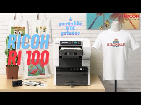 Ricoh Ri 1000x Direct-to-Garment Printer