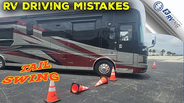 Avoid Common RV Driving Errors:  Master Tail Swing
