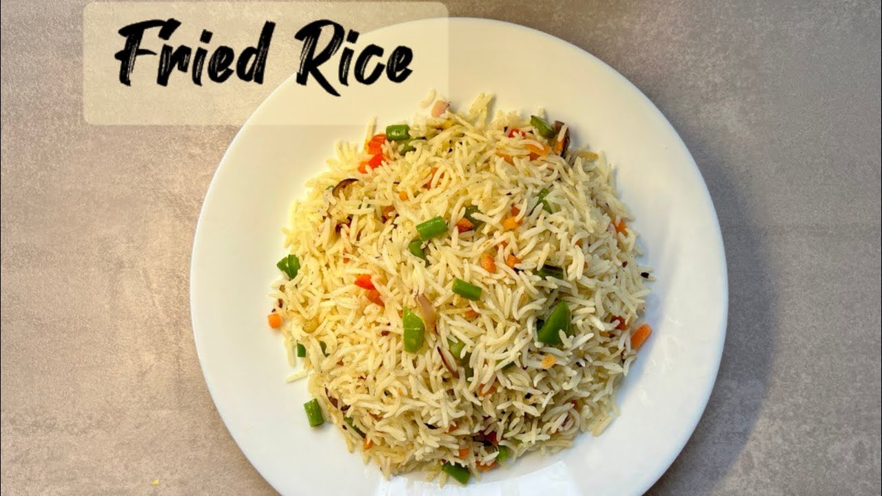 Vegetable Fried Rice Recipe Indo Chinese Fried Rice Basmati Rice