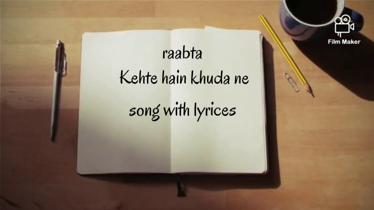 Raabta / song with lyrice / hindi YouTube