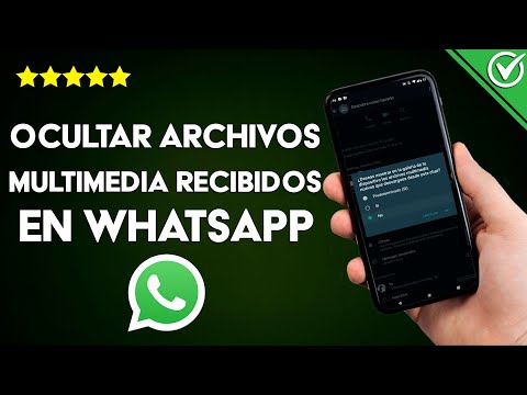 ¿Cómo ocultar archivos multimedia recibidos en WHATSAPP? - Configuración sencilla