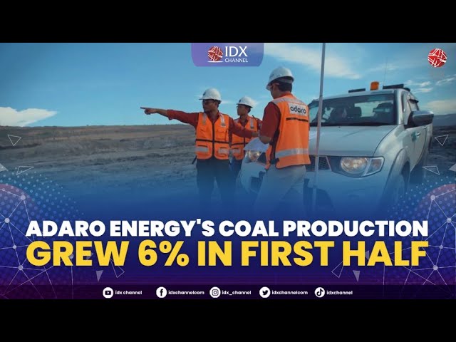 Adaro Energy's Coal Production Grew 6% In First Half  | MARKET HEADLINES 03/08/2022 class=