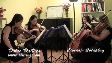 Clocks by Coldplay Dolce DaVita Strings Quartet