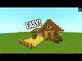 Minecraft NEW Simple House Tutorial!